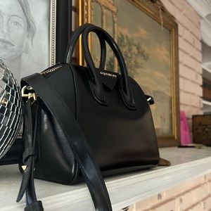 Black Antigona Goat Leather